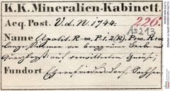 Etiketten zu Apatit (NHMW-MIN-As213)